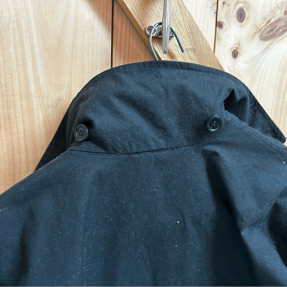 Filson Cover Cloth Mile Marker Coat - Small, Black. INCLUDES add-on Filson Hood. - Picture 9 of 16